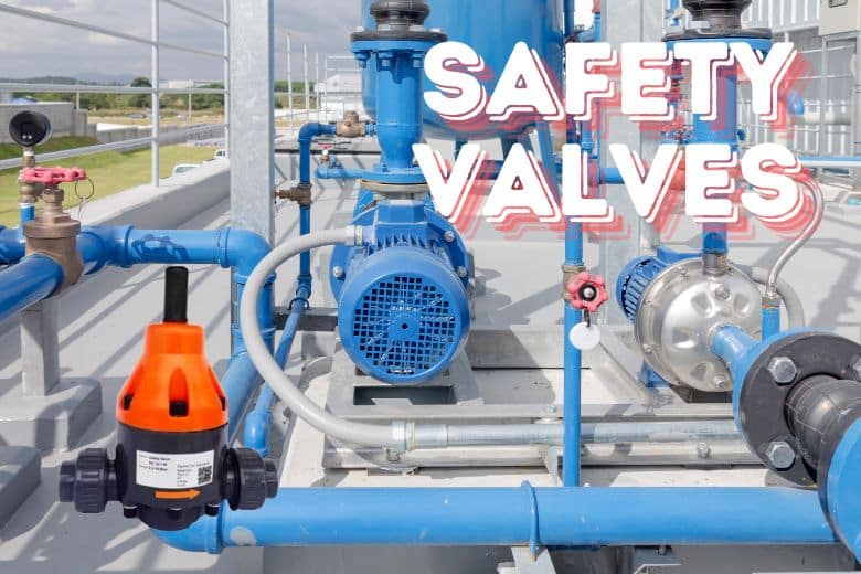 Bombas con válvulas de seguridad en situaciones reales de fábrica