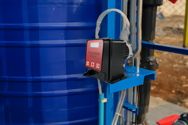 Cálculo de la bomba dosificadora de productos químicos